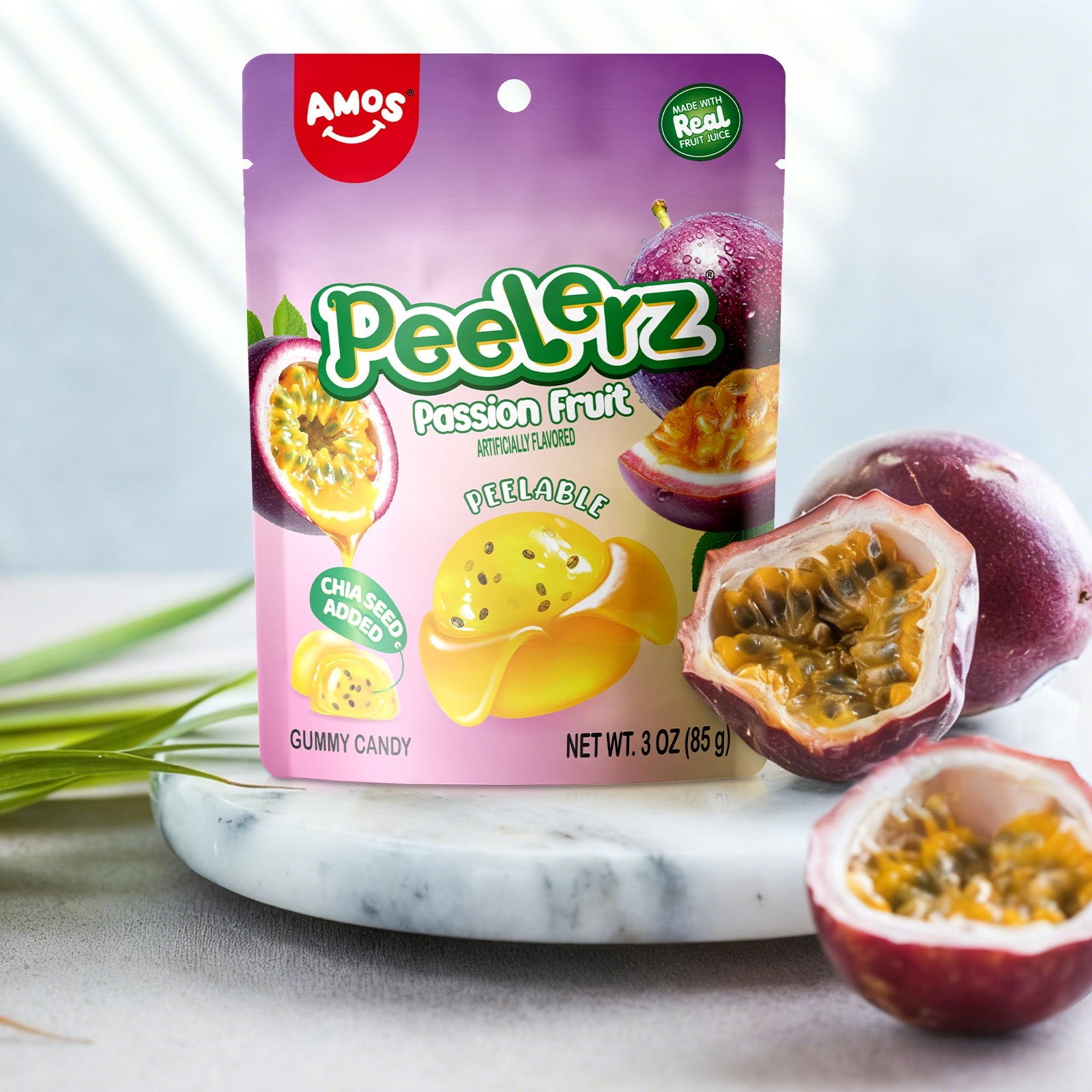 Peelable Gummy Passion Fruit Flavor