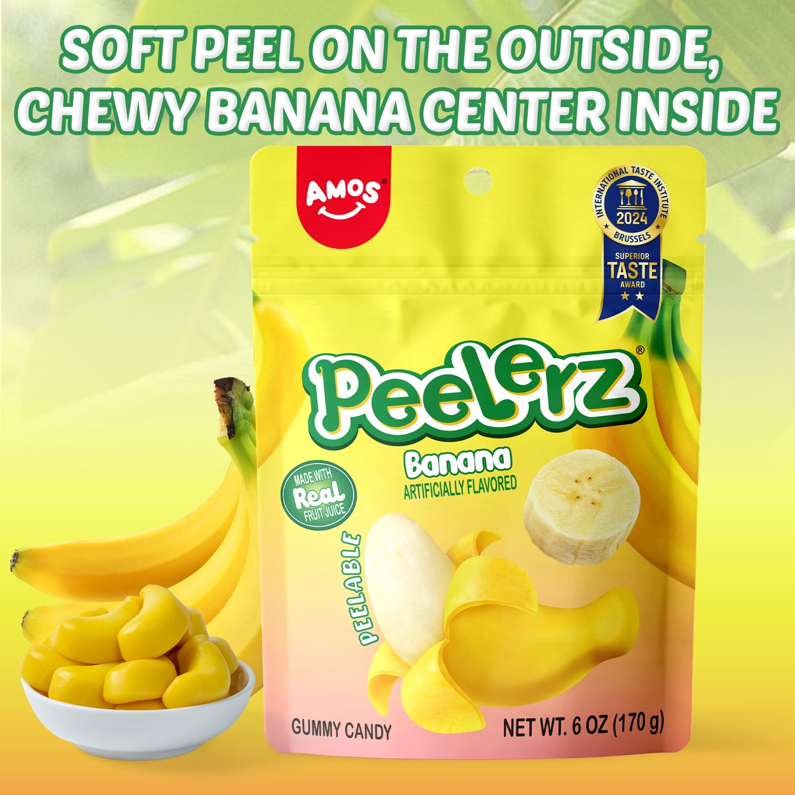Peelable Gummy Banana Flavor