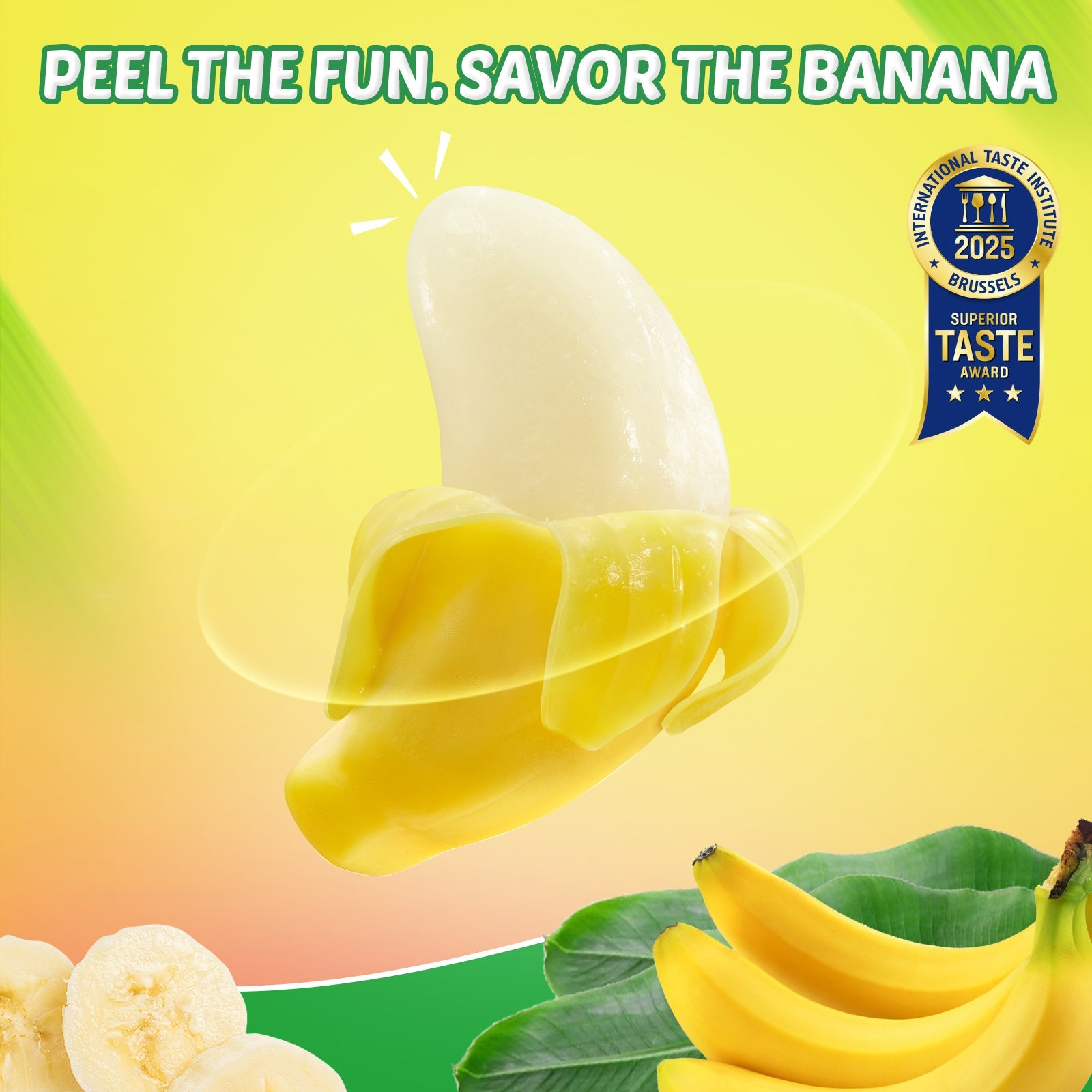 Peelable Gummy Banana Flavor
