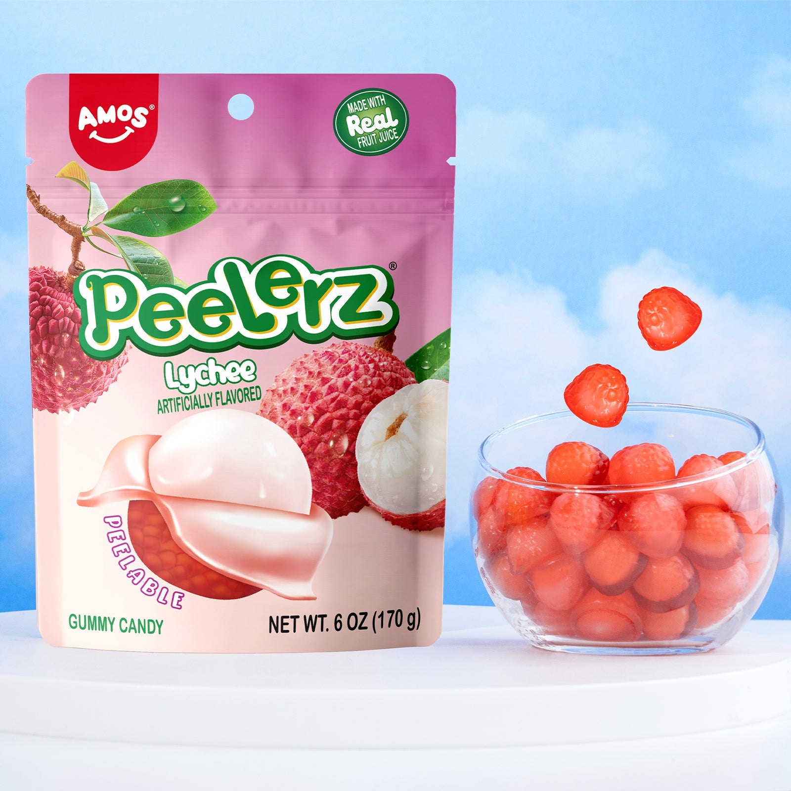 Peelable Gummy Lychee Flavor