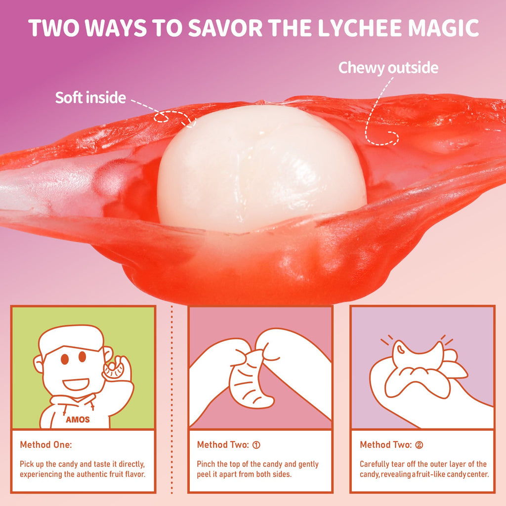 Peelable Gummy Lychee Flavor
