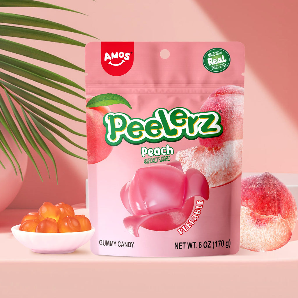 Peelable Gummy Peach Flavor